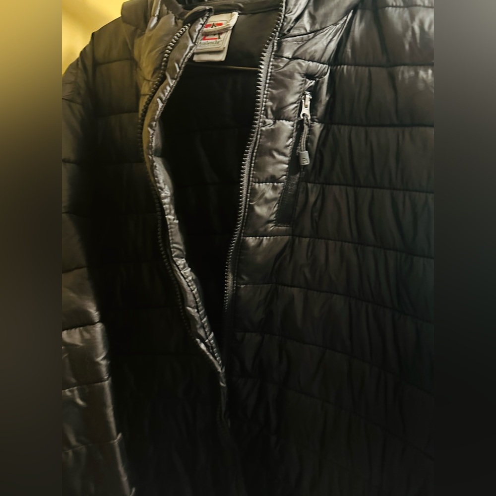 Avalanche Black Quilted Men's Puffer Jacket